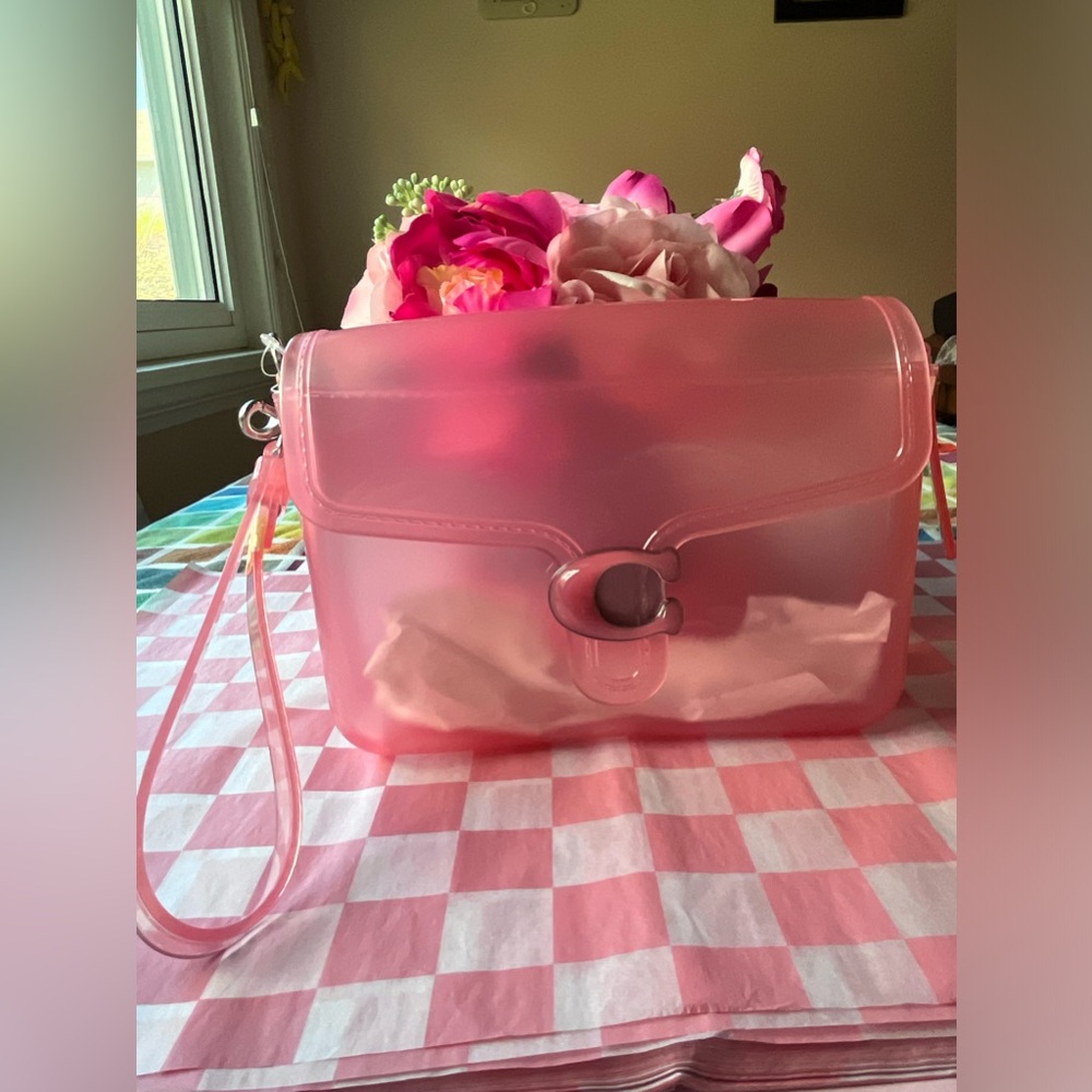 🌸 COACH PINK JELLY TABBY 🌸NWT 🌸 - Picture 16 of 16